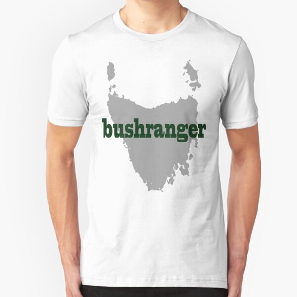Bushranger - Map of Tassie Slim Fit T-Shirt