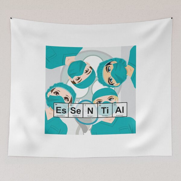 Item preview, I am EsSeNTiAl - Honor your Healthcare Heroes - NErDyWIrDy designed and sold by NErDyWIrDy.