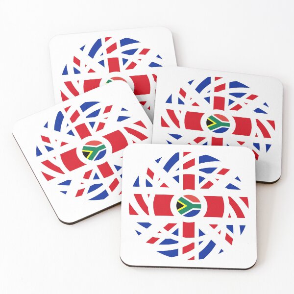 Item preview, British South African Multinational Patriot Flag Series designed and sold by Carbon-Fibre Media.