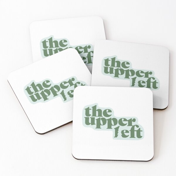 Item preview, The Upper Left-Green & Blue designed and sold by theupperlefty.
