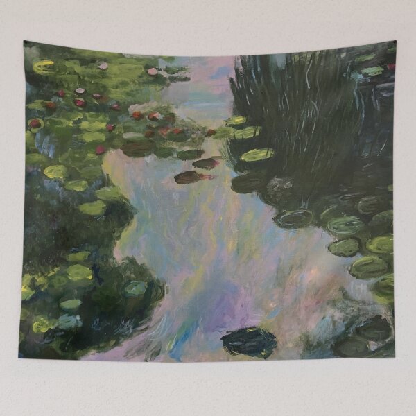 Item preview, Claude Monet Inspired Painting designed and sold by Katelyn Wollschlager.