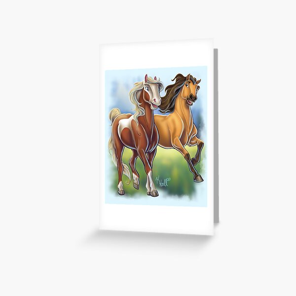 Spirit and Rain Greeting Card