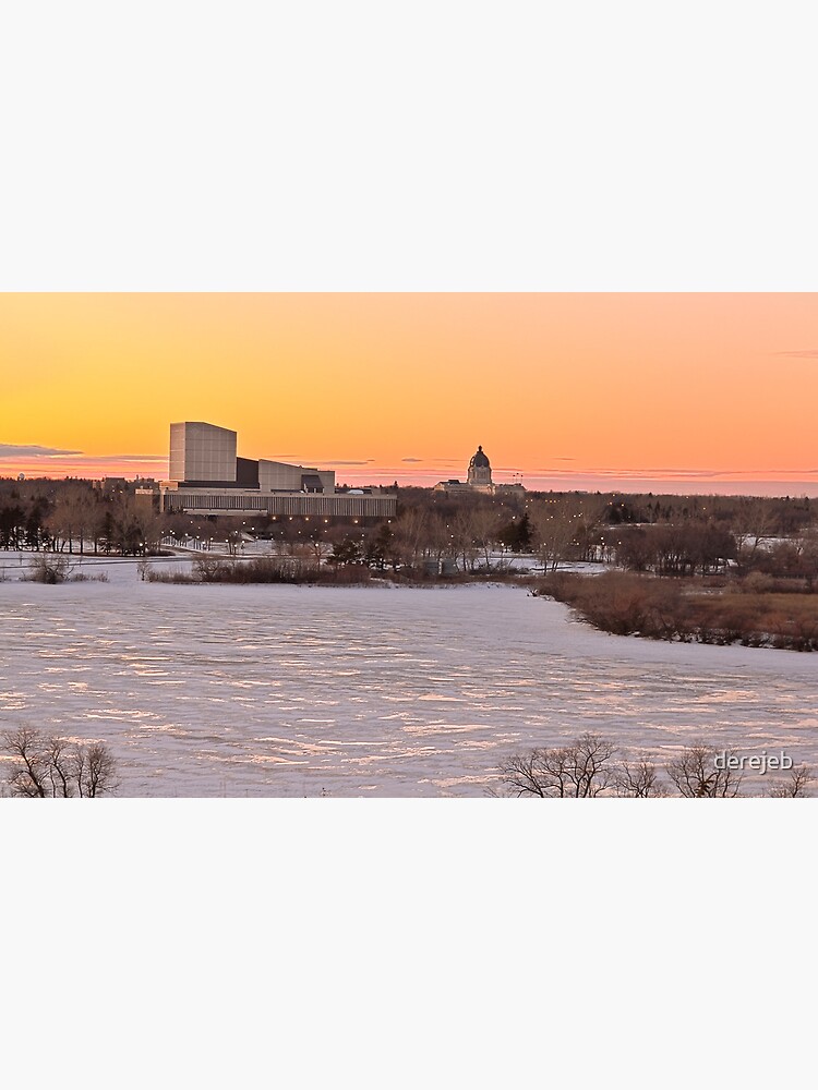 Wascana lake freezing by derejeb