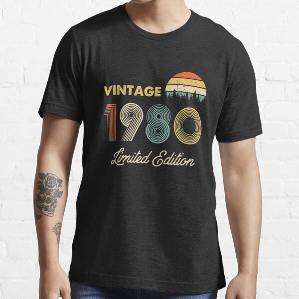 Men's Vintage 1979 40th Birthday T-Shirt Classic Forty Shirt Gift Idea 40th Birt 
