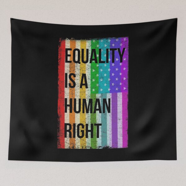 Item preview, Equality Is A Human Right LGBT designed and sold by flippinsg.