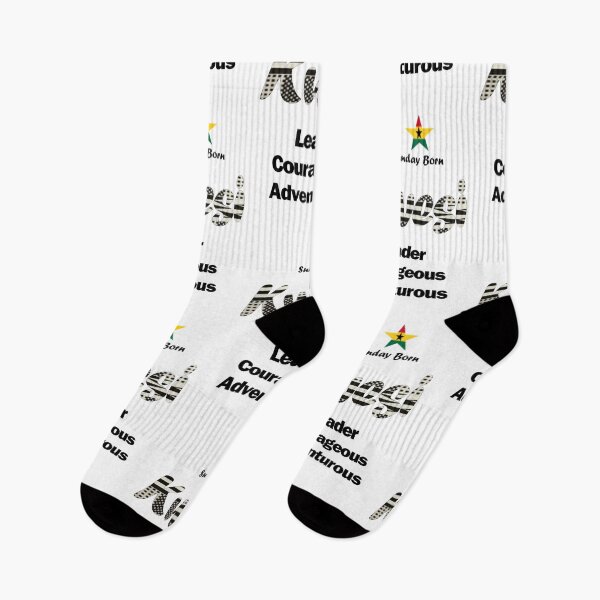 Item preview, Sunday Born Ghanaian Male Name 'Kwesi' in black and white designed and sold by WhoWeAre.