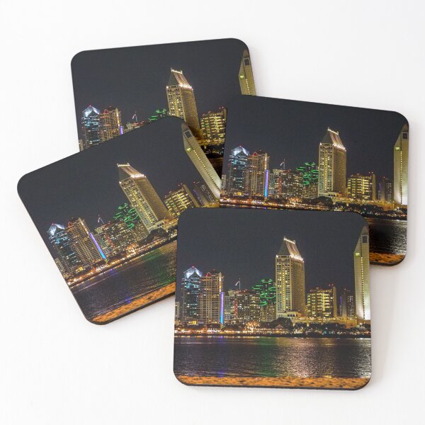 Item preview, "San Diego at Night" Image by Rich AMeN Gill designed and sold by RichAMeNGill.
