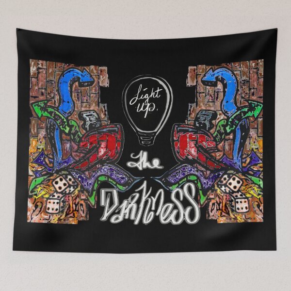 Item preview, Graffiti- Light up the Darkness  designed and sold by aadventures.