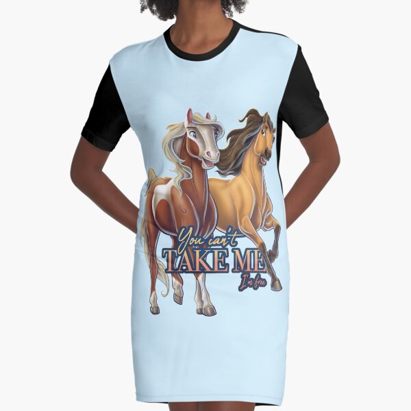 Spirit - You Can't Take Me Graphic T-Shirt Dress