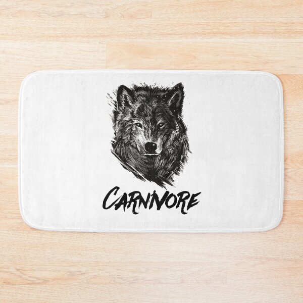 Item preview, Carnivore diet design with the spirit of the wolf designed and sold by Samthenet.