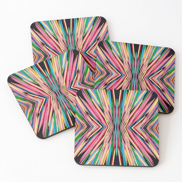 Item preview, Toothpick Fusion Abstract Pattern designed and sold by nancyjcreates.