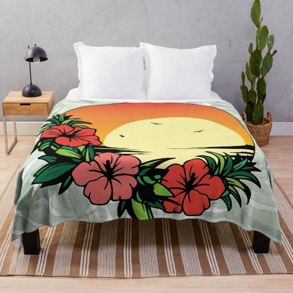 Aperçu de l'œuvre Good Vibes Tropical Sunset créée et vendue par cintias.