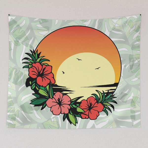 Item preview, Good Vibes Tropical Sunset designed and sold by cintias.