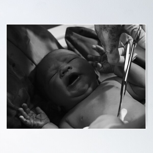 Item preview, The first seconds of life... designed and sold by ulryka.