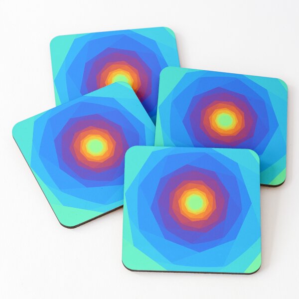 Item preview, Blue Green Spiral designed and sold by KeksWorkroom.