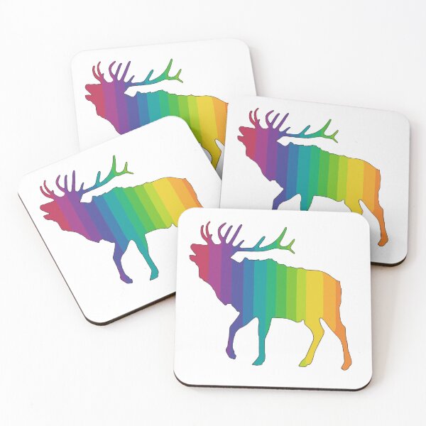 Item preview, Rainbow elk designed and sold by K-T-K.