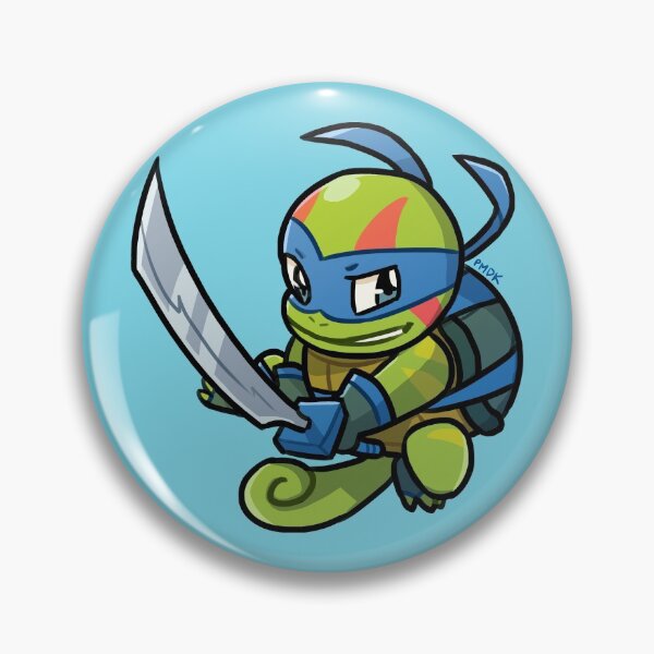 Item preview, Ninja Squirtle Leonardo designed and sold by pomodoko.