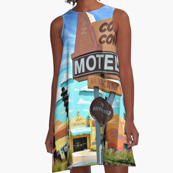 Cozy Cone Motel A-Line Dress