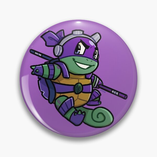 Item preview, Ninja Squirtle Donatello designed and sold by pomodoko.