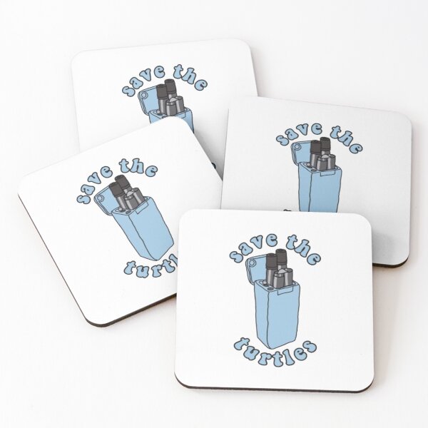 Item preview, Save the turtles metal straw design designed and sold by stickerdesignss.