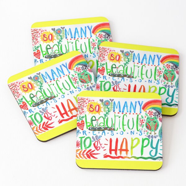 Item preview, So Many Beautiful Reasons to Be Happy designed and sold by marciejurkowski.