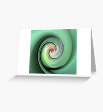Twirled Tulip Greeting Card