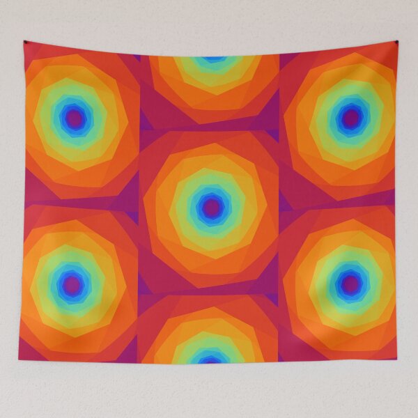 Item preview, Red Orange Spiral designed and sold by KeksWorkroom.
