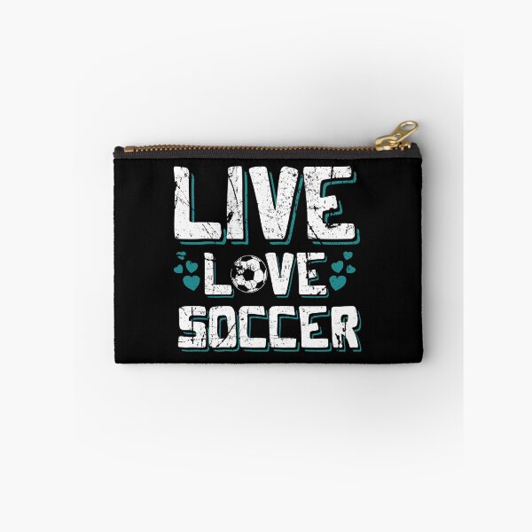 Item preview, Funny Gifts For Soccer Players Girls Designns Live Love Soccer designed and sold by CrookedCreek.