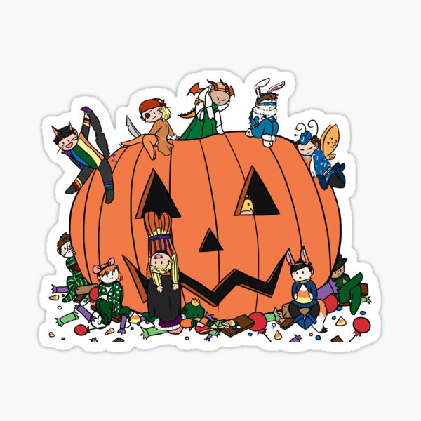 halloween rogues Sticker