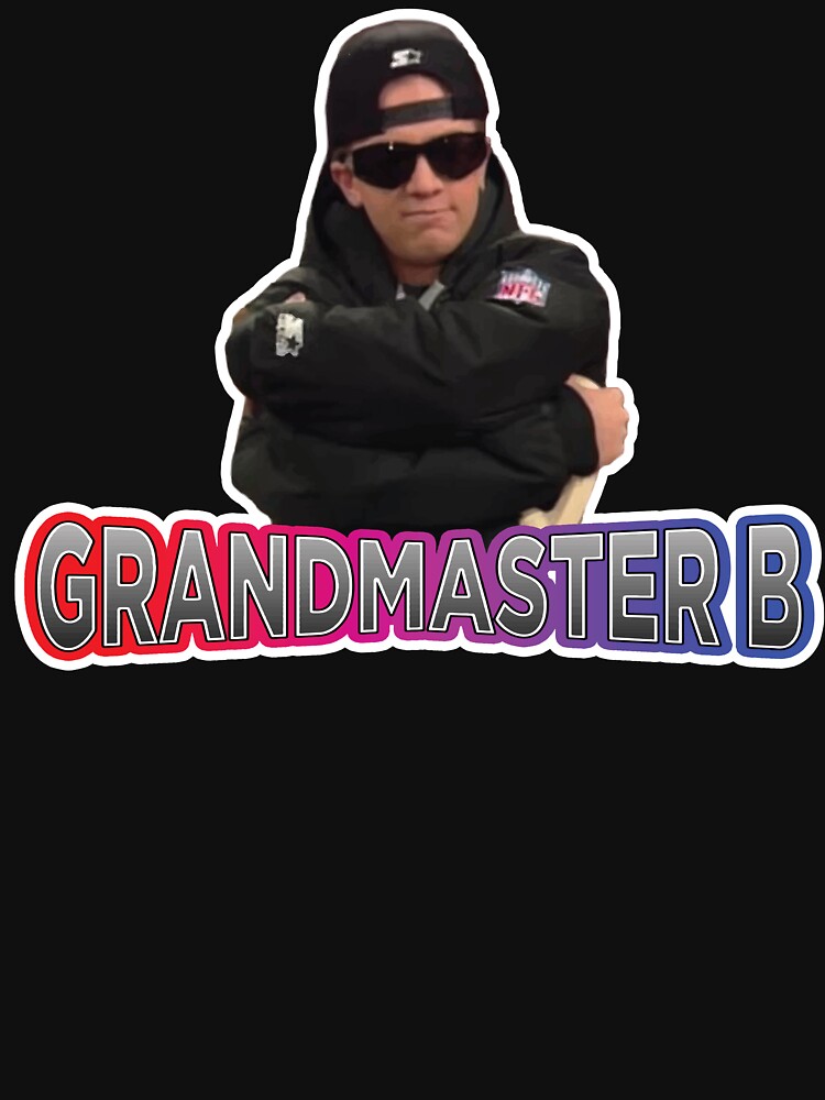 "Grandmaster B" T-shirt By Jamesy78 | Redbubble