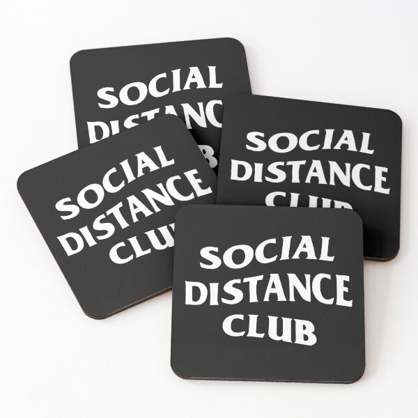 Item preview, SOCIAL DISTANCE CLUB designed and sold by elisadenisse.
