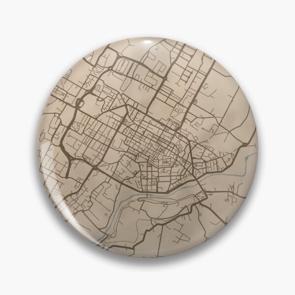 Item preview, Imola Sepia Map designed and sold by CPTVDesign.