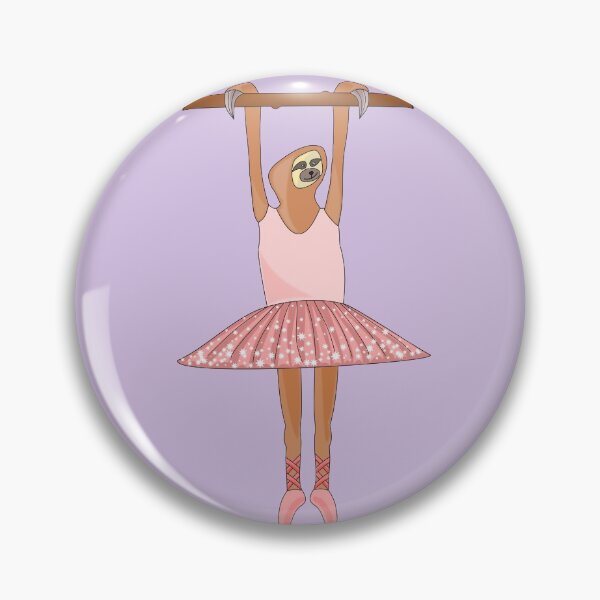 Item preview, Sloth-erina, The Ballerina Sloth  designed and sold by Wendy Steinberg Artist.