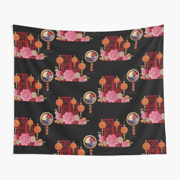 Autumn Moon Tapestries Redbubble