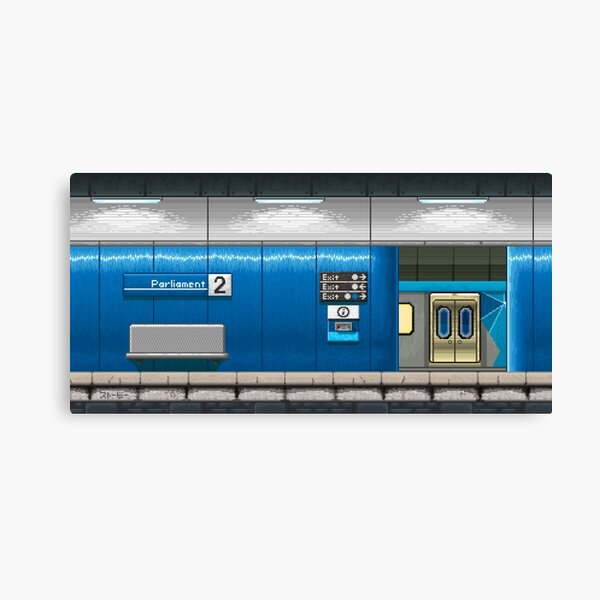 Parliament Station (Melbourne Series) Canvas Print
