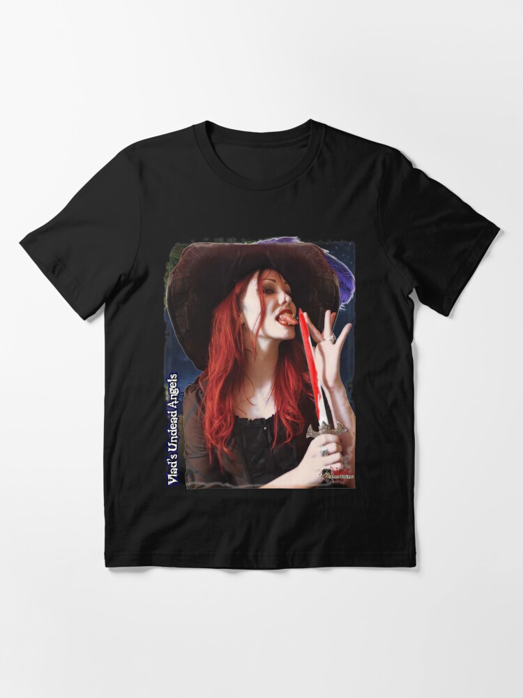 Alternate view of Live Undead: Vampire Pirate w/Dagger - No Text Version Essential T-Shirt