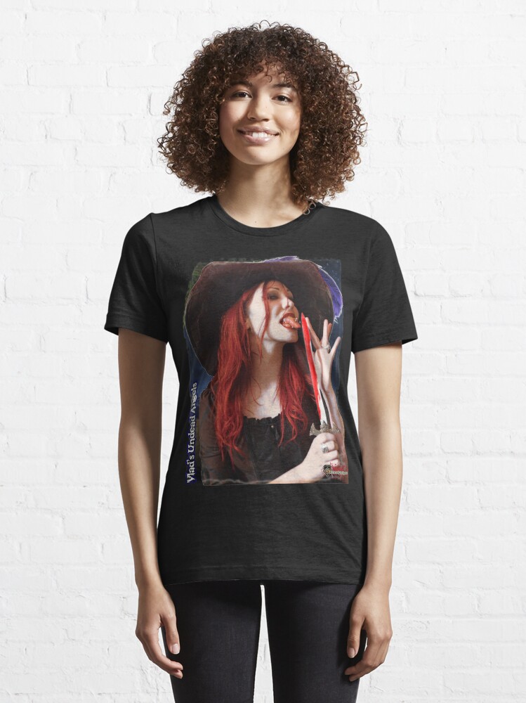 Alternate view of Live Undead: Vampire Pirate w/Dagger - No Text Version Essential T-Shirt