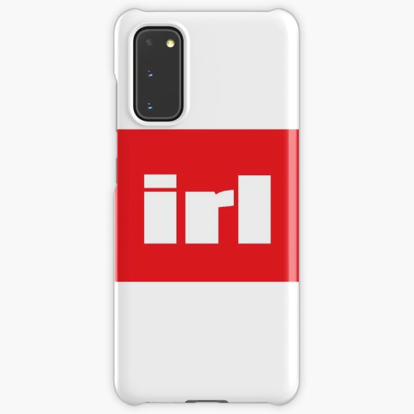 Irl In Real Life Words Millennials Use Case Skin For Samsung Galaxy By Projectx23 Redbubble
