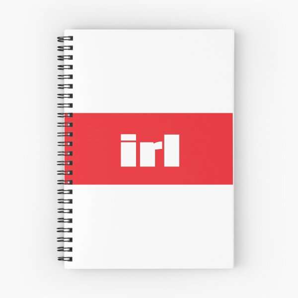 Item preview, IRL In Real Life Words Millennials Use designed and sold by ProjectX23.
