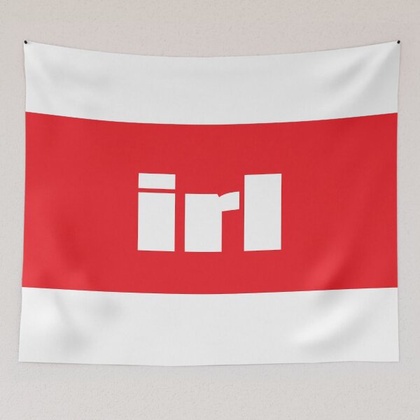 Item preview, IRL In Real Life Words Millennials Use designed and sold by ProjectX23.