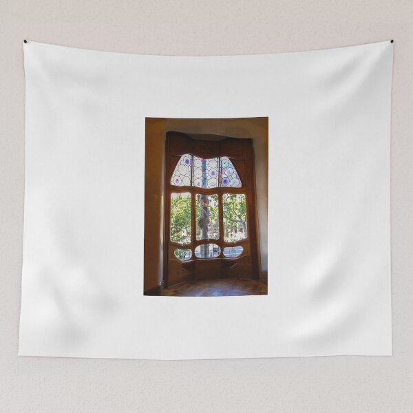 Item preview, A stained window inside Casa Batllo designed and sold by Julieta Delia.