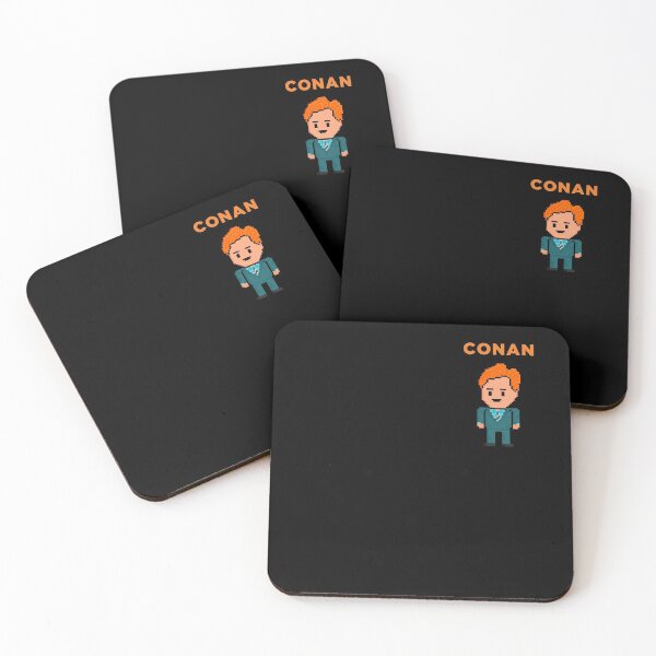 Item preview, Pixel Conan O'Brien Top Left on Black designed and sold by gkillerb.