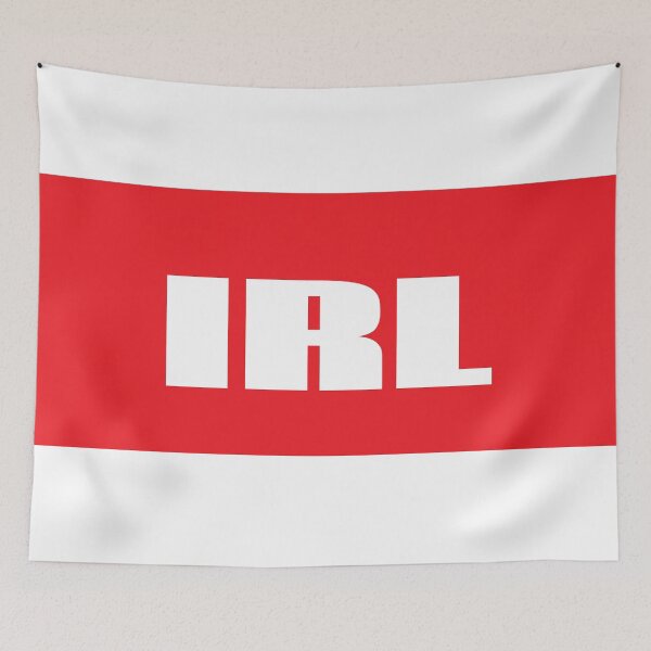 Item preview, IRL In Real Life Words Millennials Use designed and sold by ProjectX23.