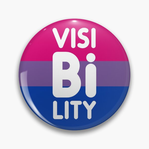 Item preview, Bi Bisexual Visibility Flag designed and sold by buttonbrat.