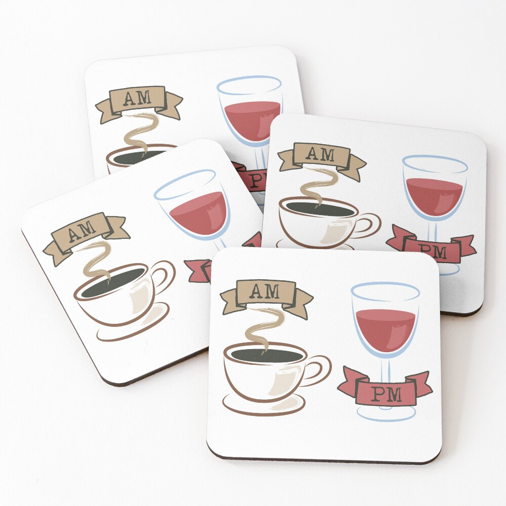 Item preview, Coasters (Set of 4) designed and sold by RideWithJohn.