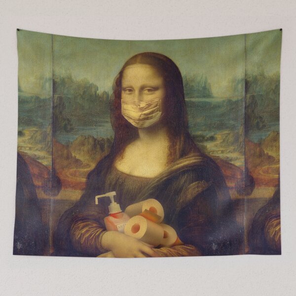 Item preview, Mona Lisa Quaranting designed and sold by CustomShirtGuy.