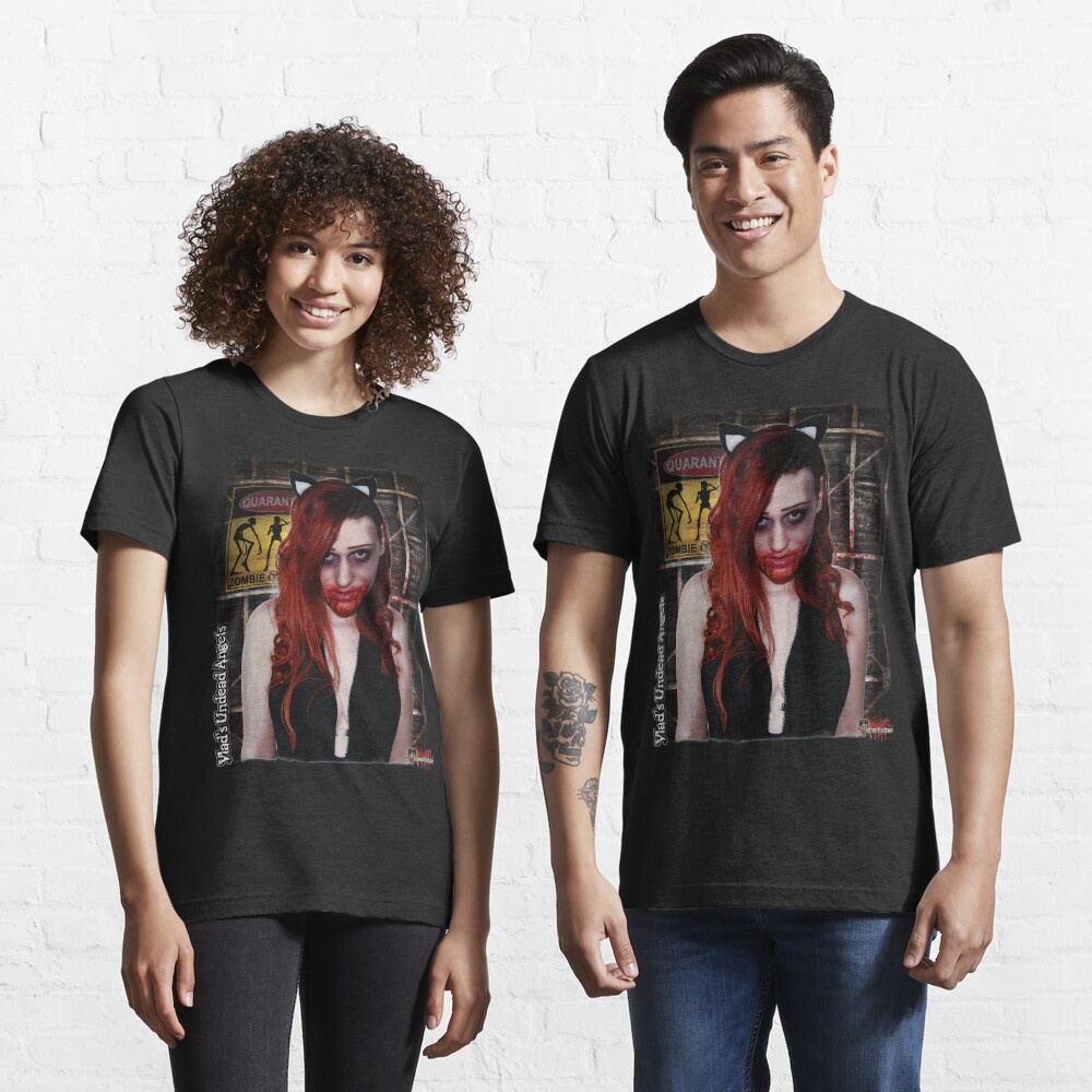 Live Undead Angels: Zombie Feline Girl II Essential T-Shirt