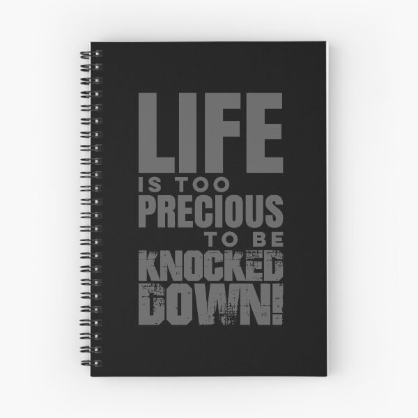 Item preview, Boxing Motivation - Life Is Too Precious To be Knocked Down designed and sold by kcaandwu.