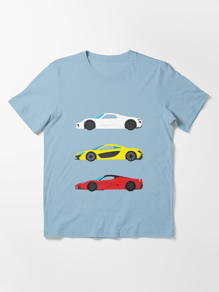 Alternate view of Modern European Dream Cars "The Trinity" Essential T-Shirt