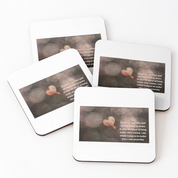 Item preview, I Am In Competition With No One... designed and sold by DesJardins.